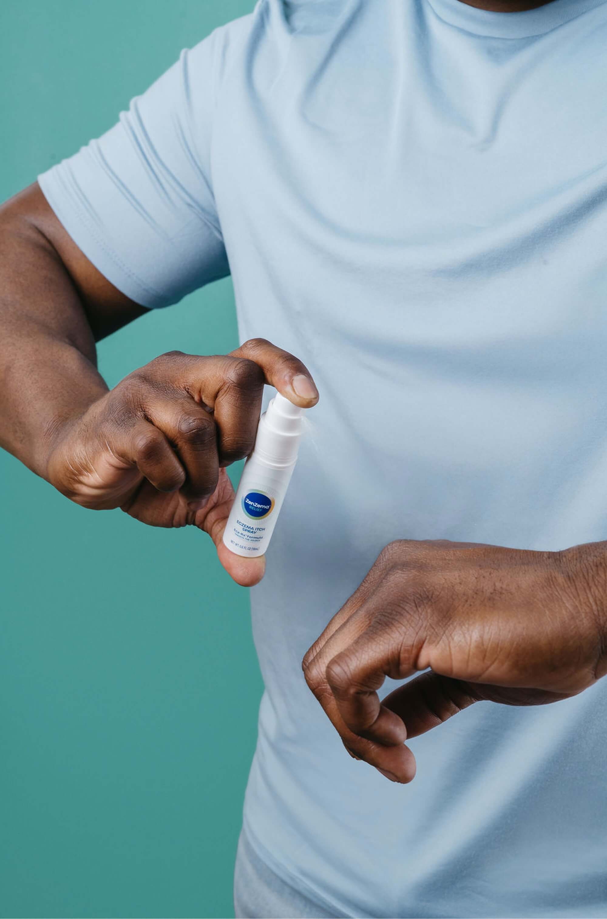 ZenZema® Eczema Itch Spray | Steroid-Free Itch Relief